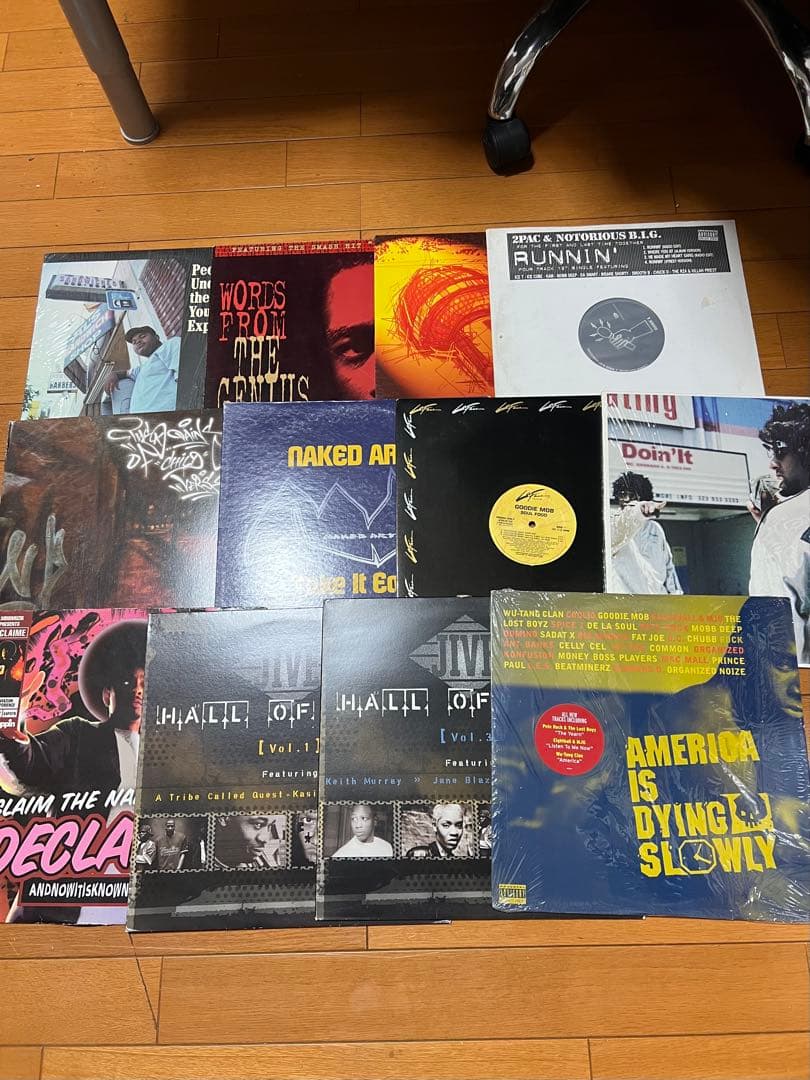 HIPHOP レコード 110枚以上