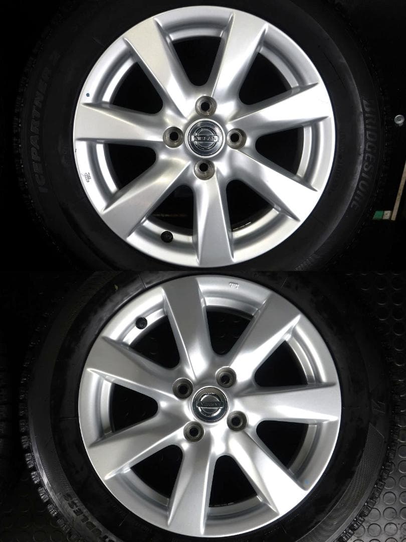 日産純正 E12ノート 21年製 BSスタッドレス 185/65R15 ティーダ