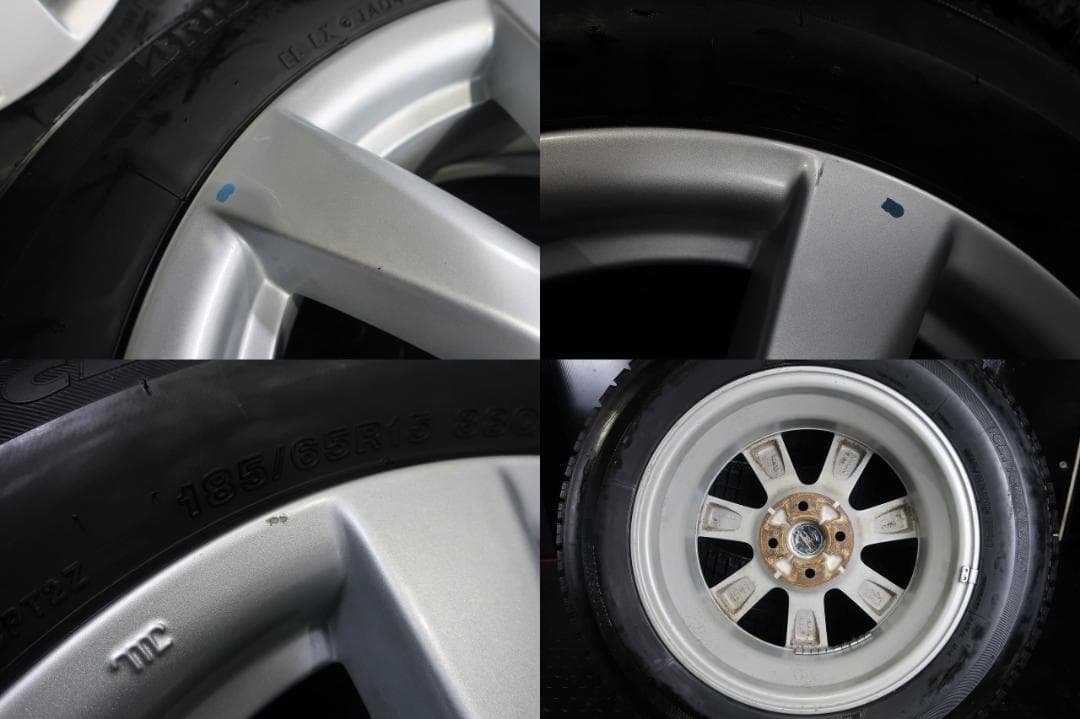 日産純正 E12ノート 21年製 BSスタッドレス 185/65R15 ティーダ