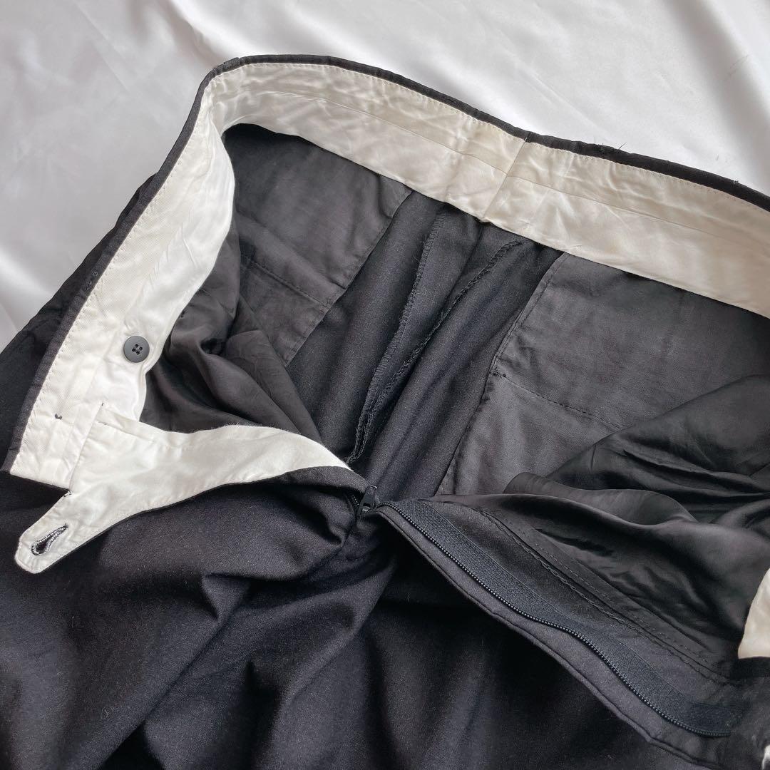 GIORGIO ARMANI 黒タグ 90s ヴィンテージ 高級タックスラックス