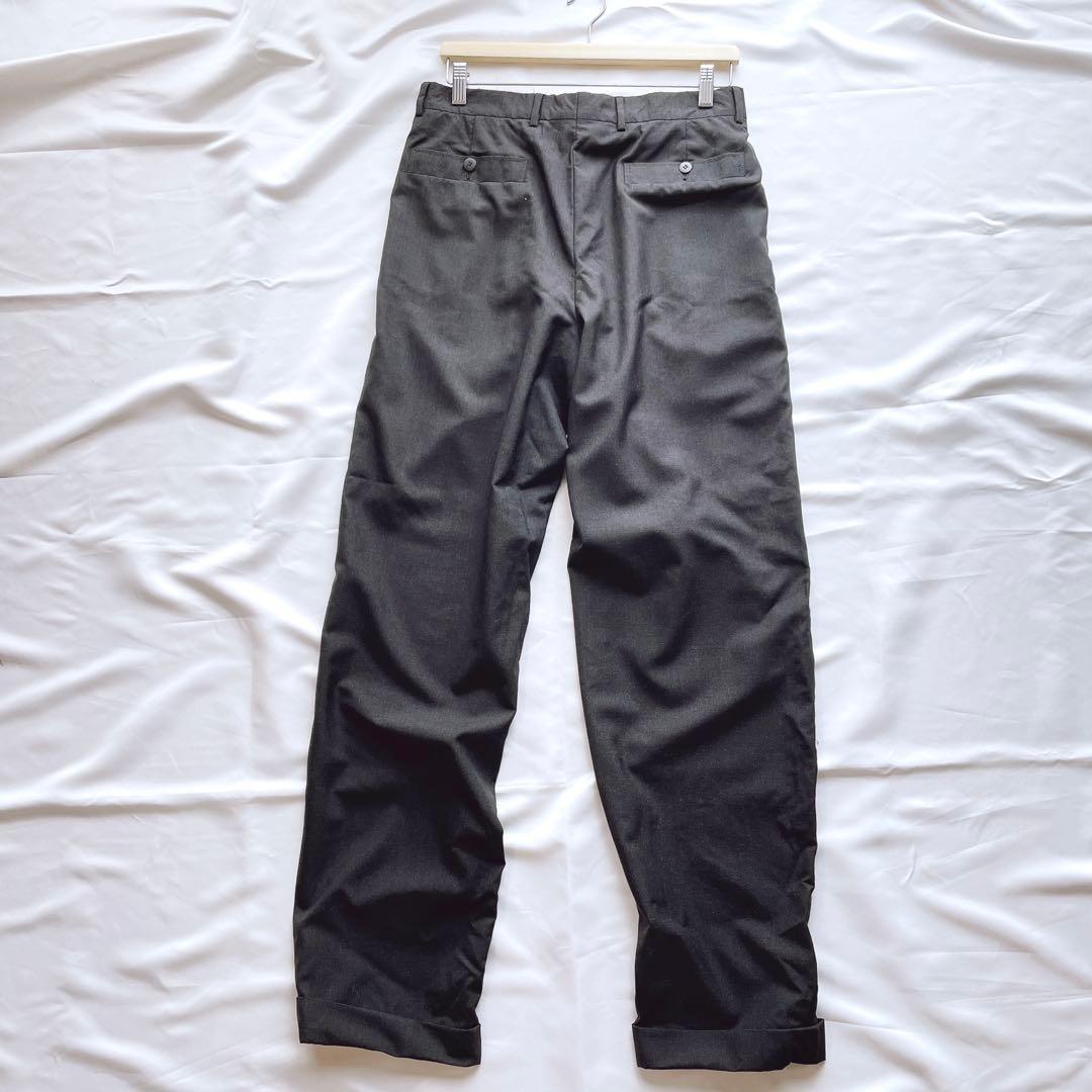 GIORGIO ARMANI 黒タグ 90s ヴィンテージ 高級タックスラックス