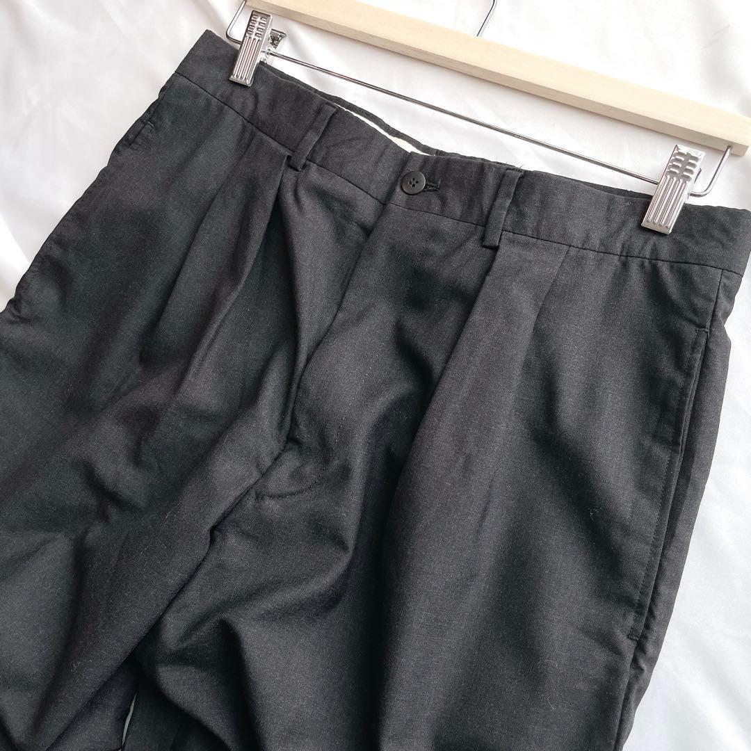 GIORGIO ARMANI 黒タグ 90s ヴィンテージ 高級タックスラックス