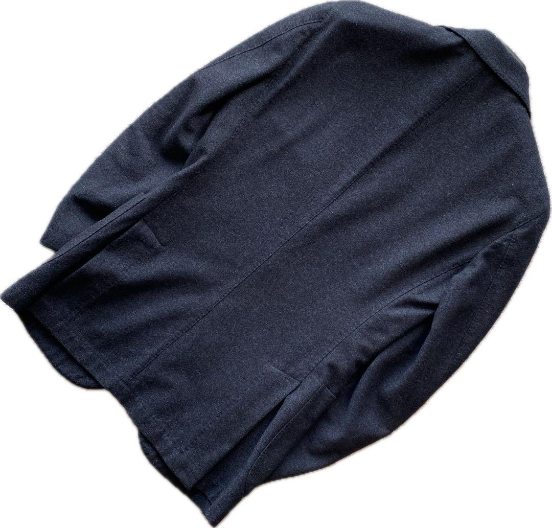 Belvest ベルベスト テーラード ジャケット ネイビー　ウール42