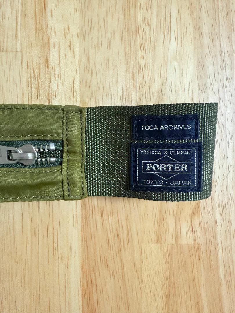 TOGA ARCHIVES × PORTER コラボ ベルトバック グリーン