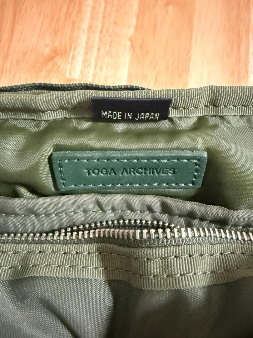 TOGA ARCHIVES × PORTER コラボ ベルトバック グリーン
