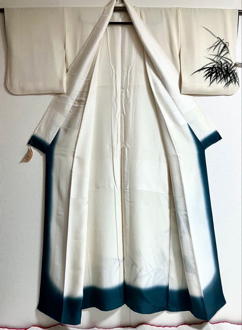 訪問着 手描き 落款有り 正絹 逸品