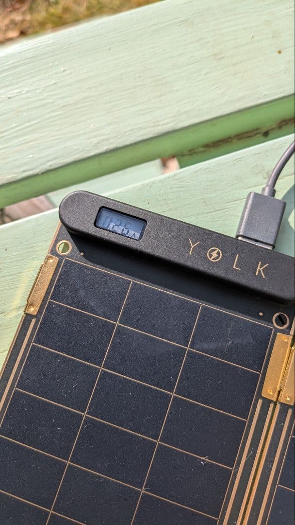 ソーラー充電器 YOLK SolarPaper 5Wセット　鹿島アントラーズ