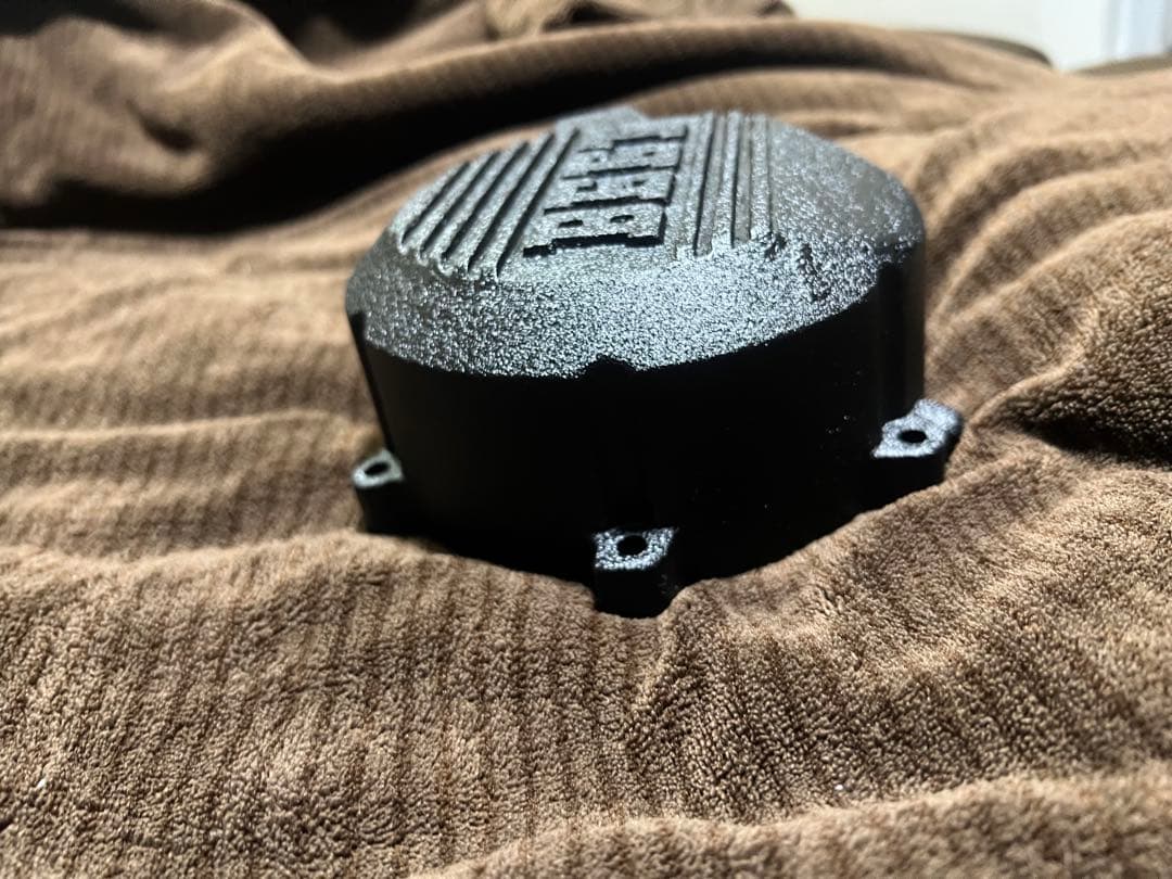 ZRX400 BEET ポイントカバー、ジェネレーターカバー　結晶塗装黒