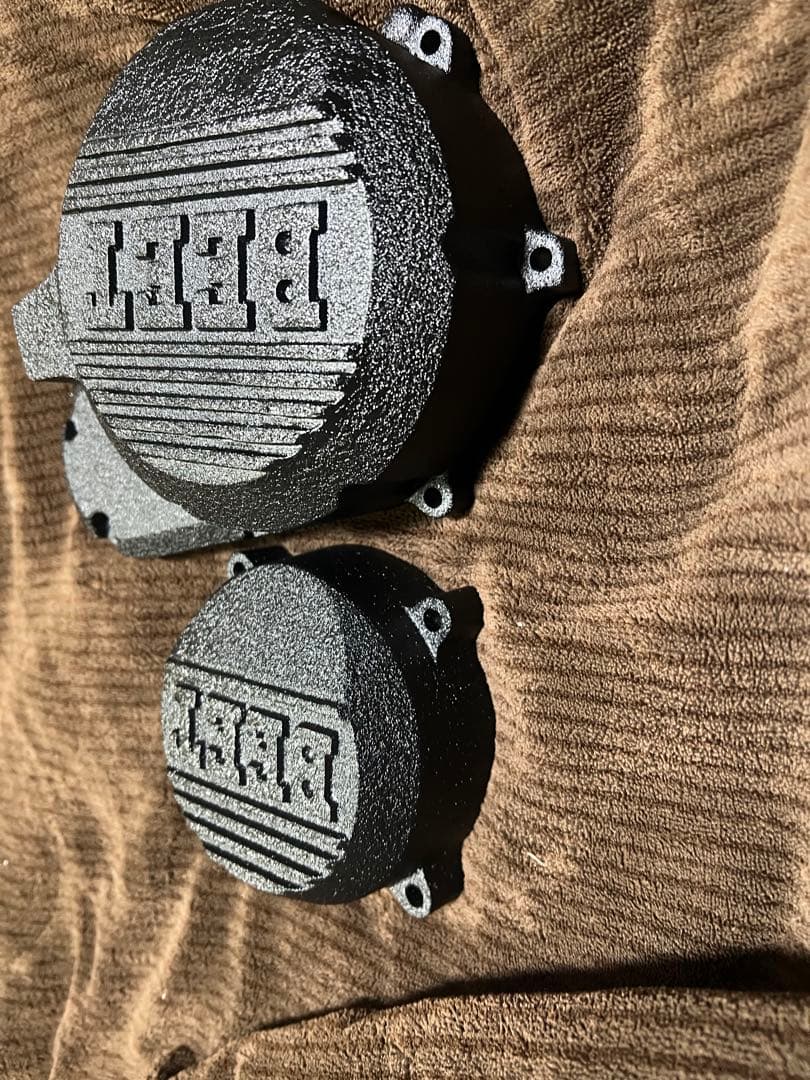 ZRX400 BEET ポイントカバー、ジェネレーターカバー　結晶塗装黒