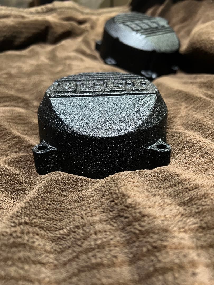 ZRX400 BEET ポイントカバー、ジェネレーターカバー　結晶塗装黒