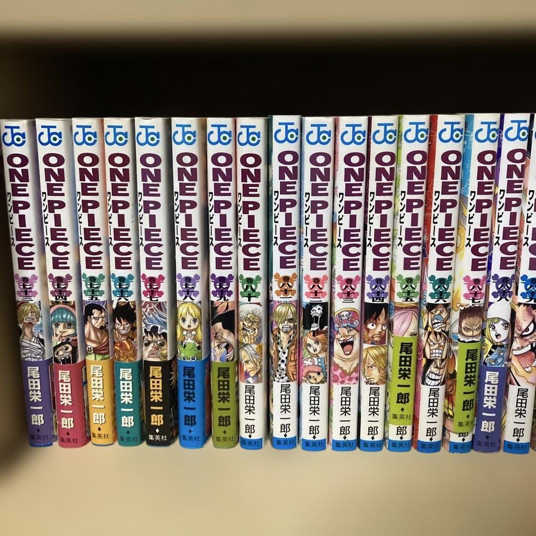 おまけDVD付き❗️送料無料❗️ワンピース1〜107巻 ほぼ全巻セット 尾田栄一郎