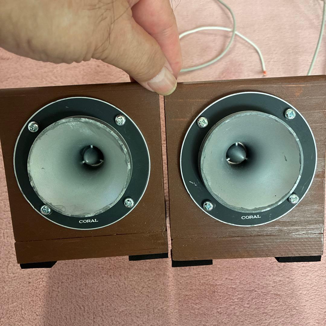 CORAL H-40 ホーントゥイーター 30W 2個セット