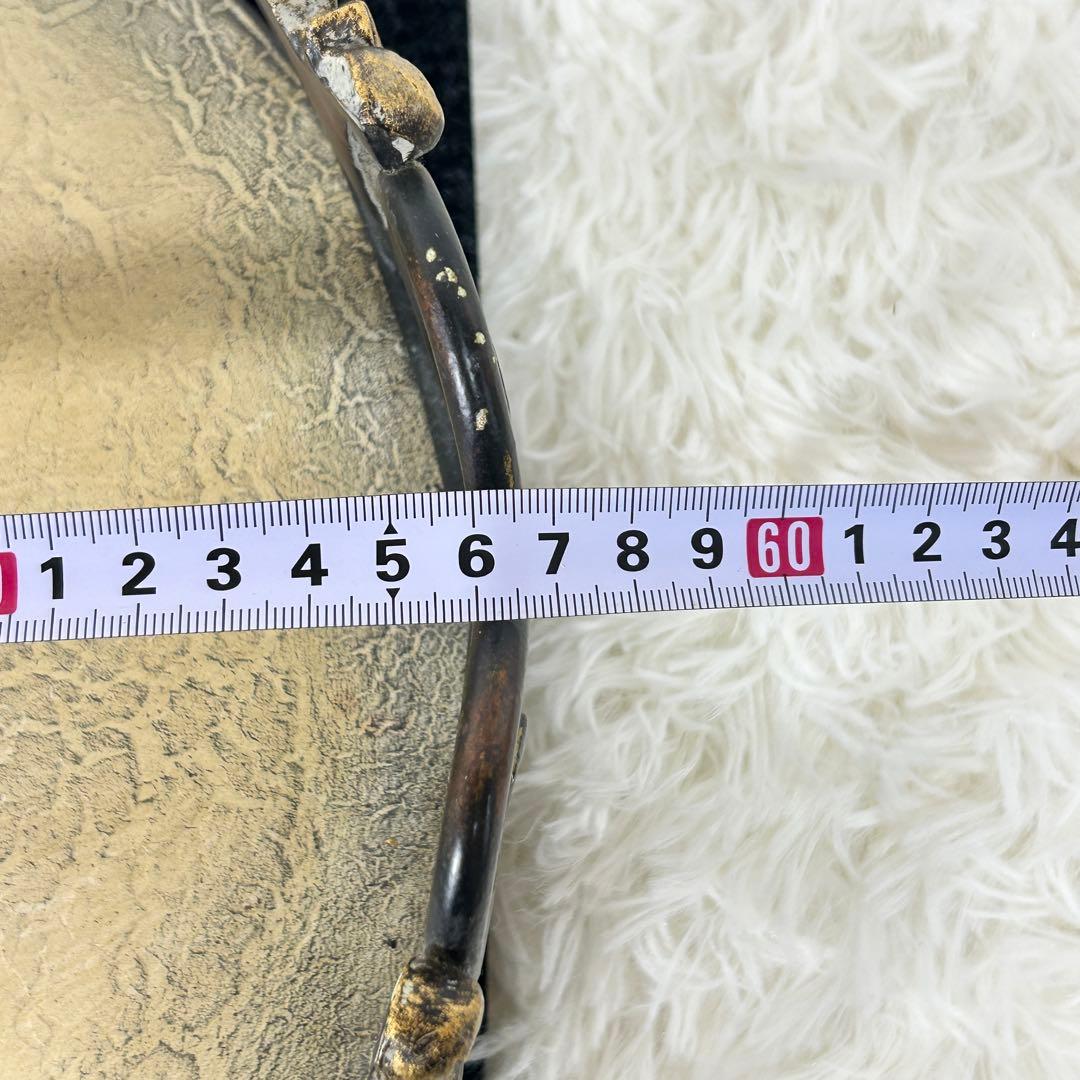 【希少】アイアン　アンティーク トレイ　インテリア　レトロ　ヴィンテージ