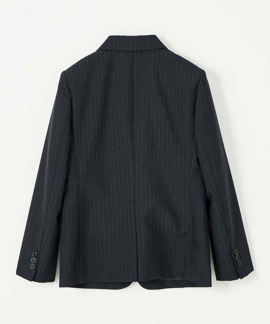 グリーンレーベルリラクシング フォーマルスーツ ストライプ 150センチ 卒業式