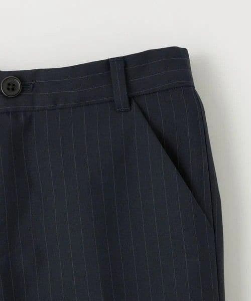 グリーンレーベルリラクシング フォーマルスーツ ストライプ 150センチ 卒業式