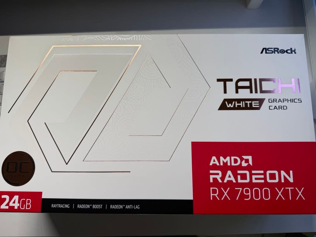 グラフィックボード・グラボ・ビデオカード ASRock TAICH WHITE Radeon RX 7900 XTX