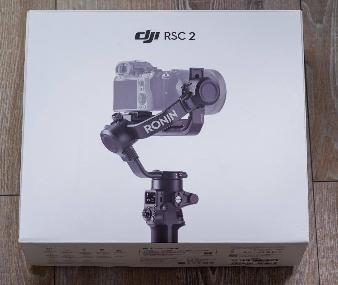 DJI RSC2 ジンバル　延長用グリップ破損あり