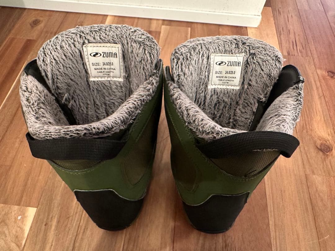 スノーボードブーツ オリーブグリーン