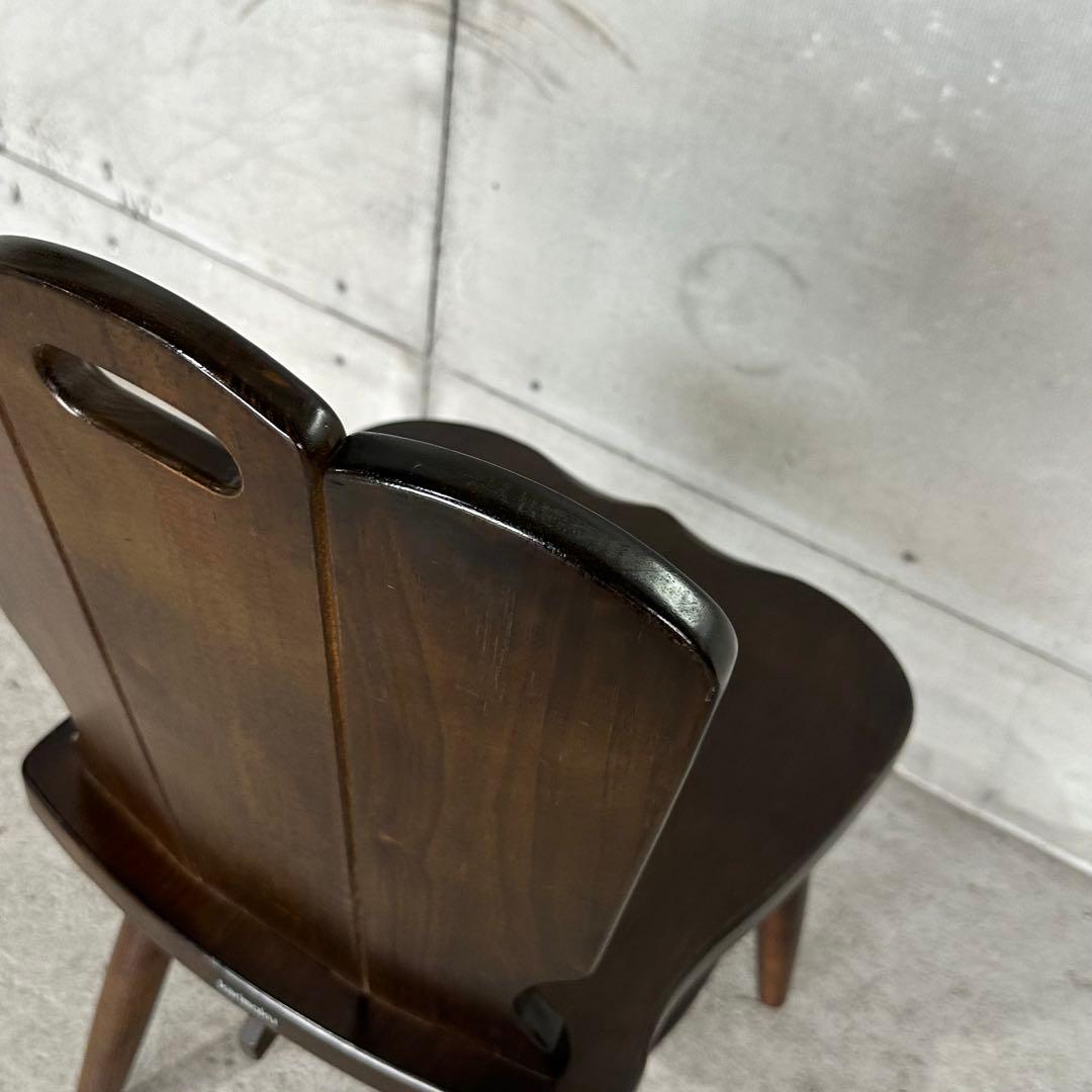 ✦karimoku✦ カリモク RUSTIC チェア／ニング 椅子／昭和レトロ①