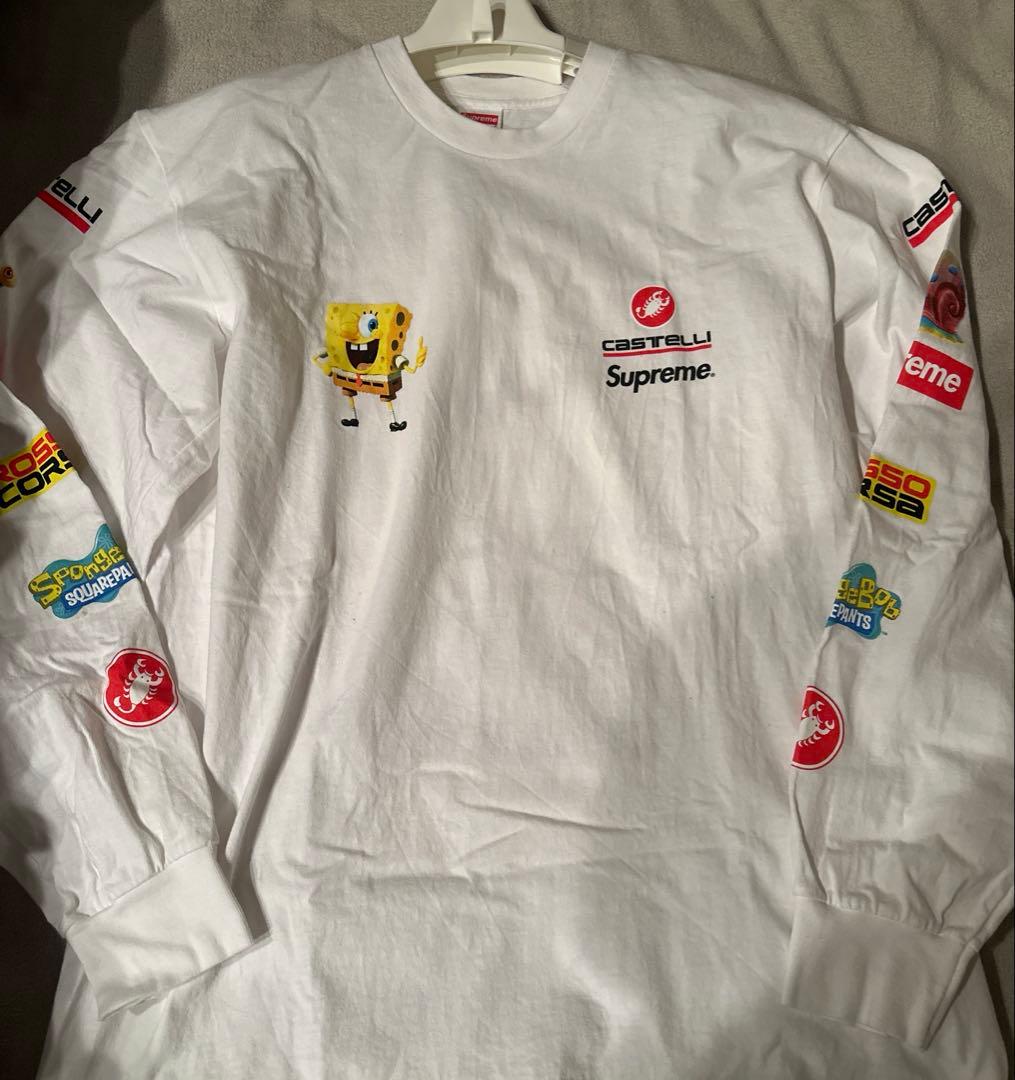 トップス Supreme x SpongeBob Castelli Racing Tee