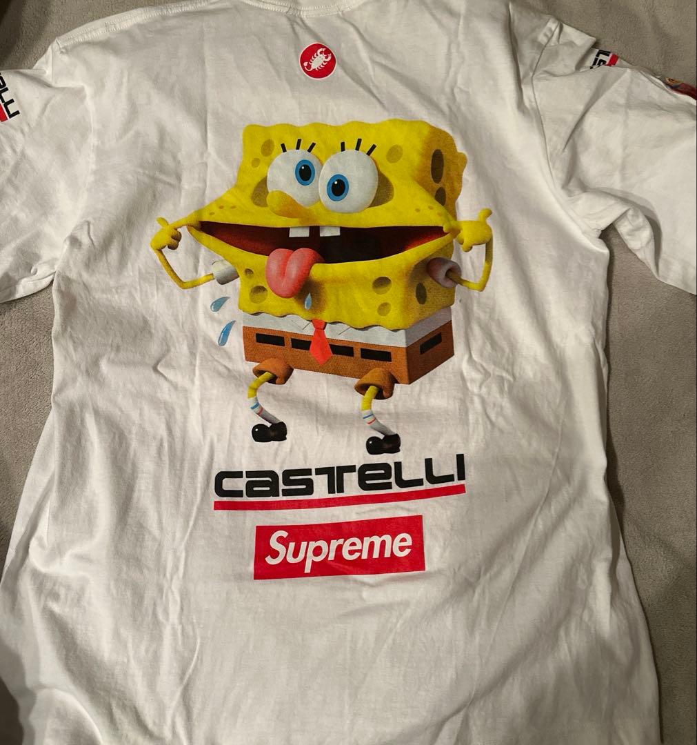 トップス Supreme x SpongeBob Castelli Racing Tee