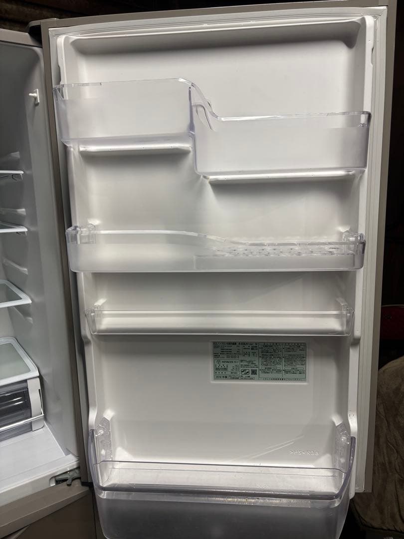 日立 ノンフロン冷凍冷蔵庫 375L R-S38JV 2018年製