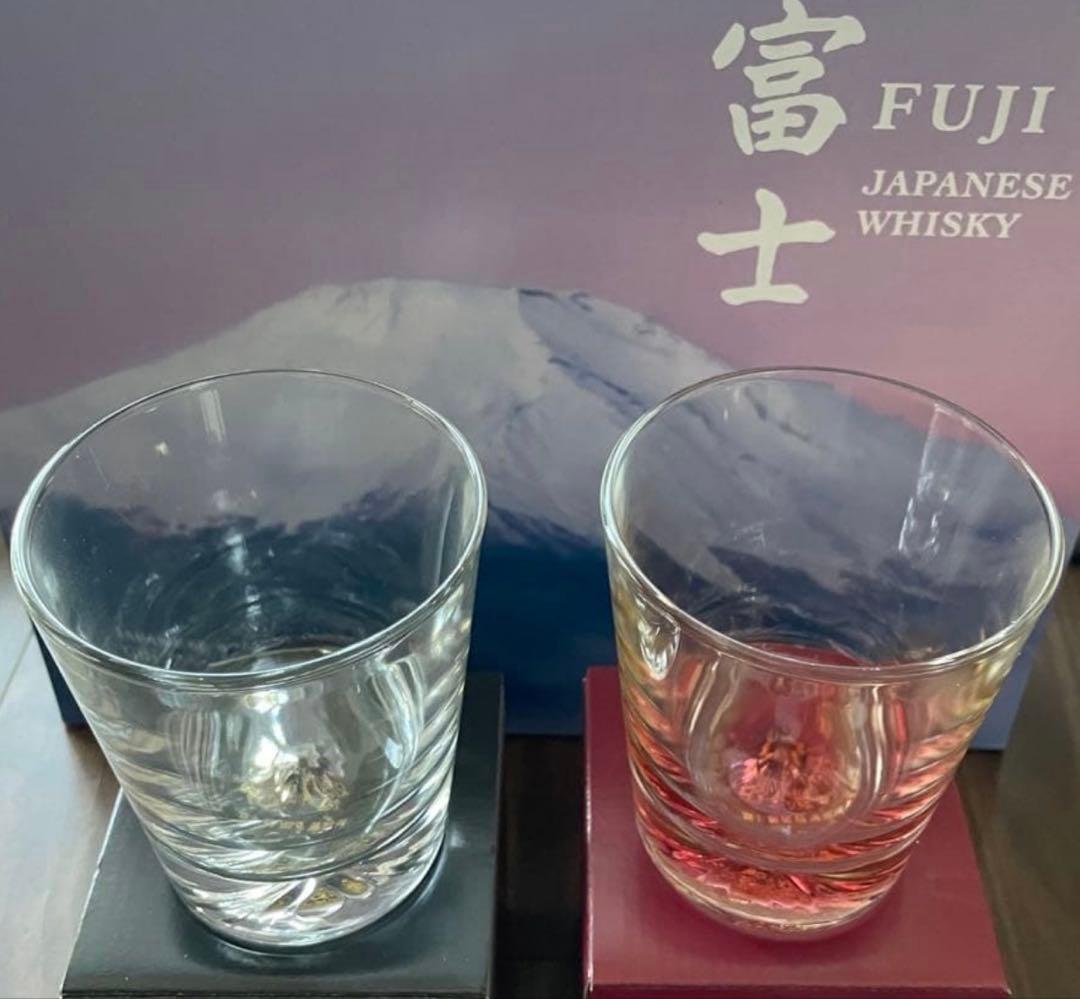 KIRIN ジャパニーズウイスキーFUJI 2本とグラスセット