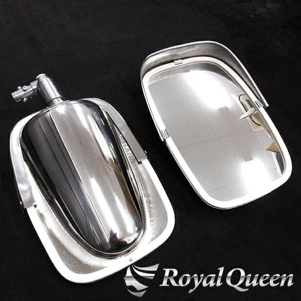 0575 復刻版 ステンレス製 五光ミラー 鏡面 ハイウェイミラー 高速ミラー