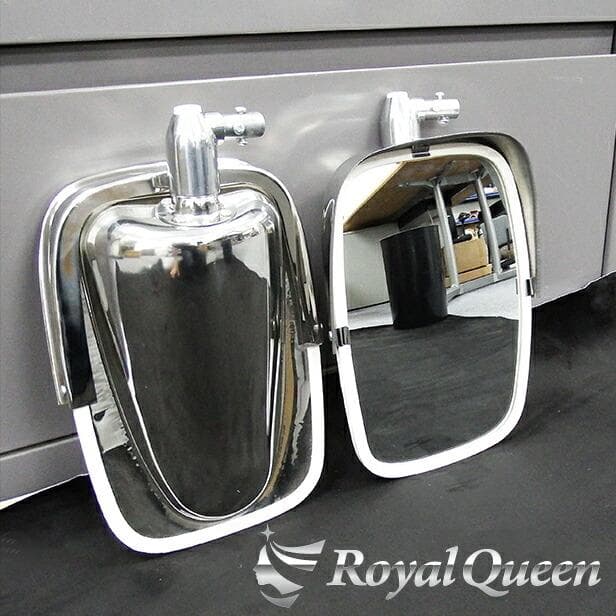 0575 復刻版 ステンレス製 五光ミラー 鏡面 ハイウェイミラー 高速ミラー