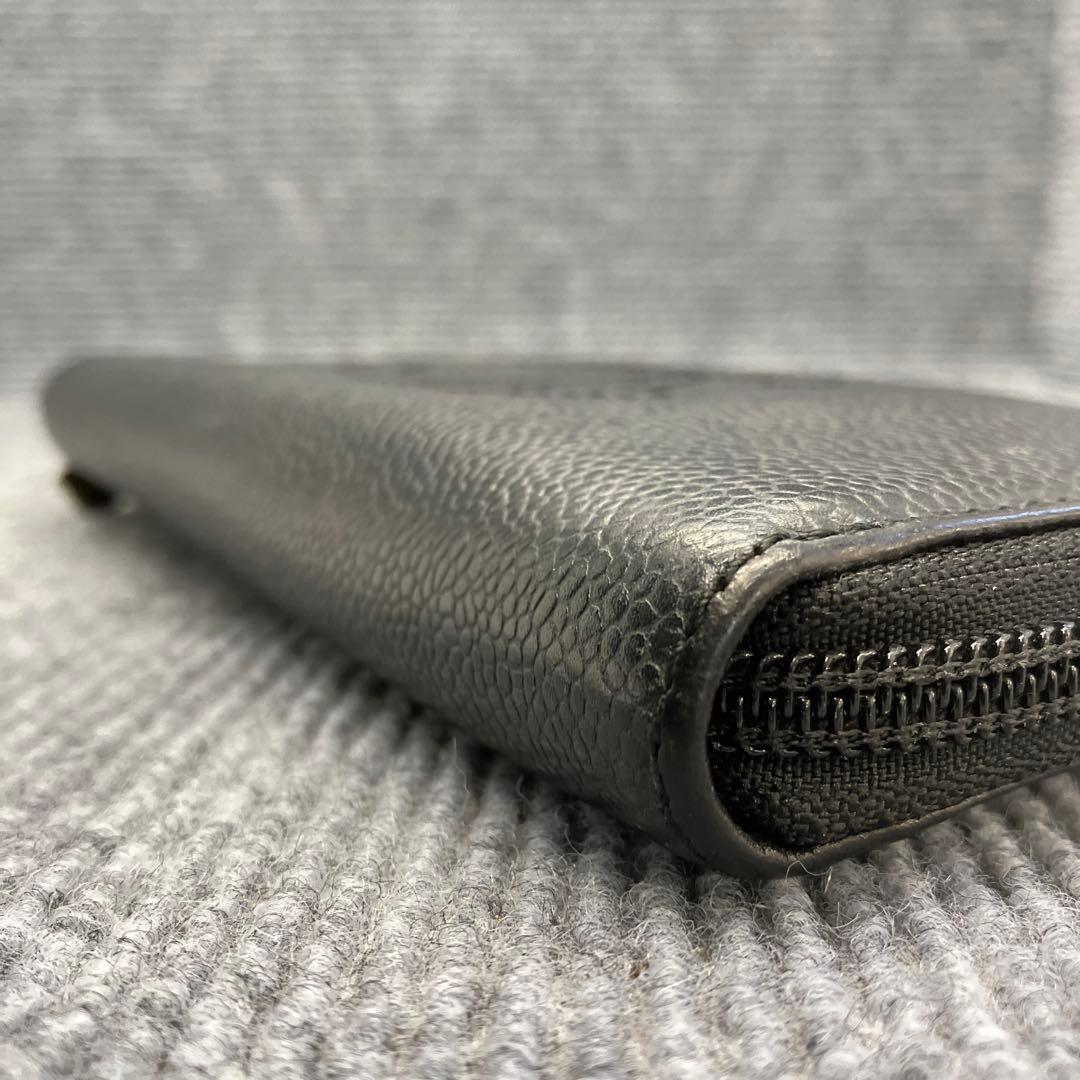 CHANEL　シャネル　長財布　キャビアスキン　ココマーク　43