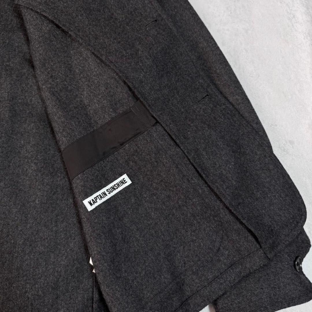 キャプテンサンシャイン テーラードジャケット グレー 38(M)サイズ