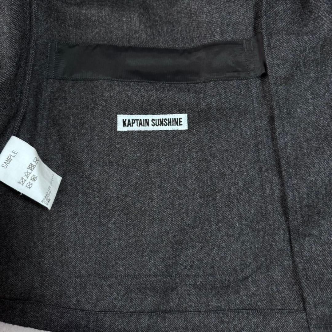 キャプテンサンシャイン テーラードジャケット グレー 38(M)サイズ