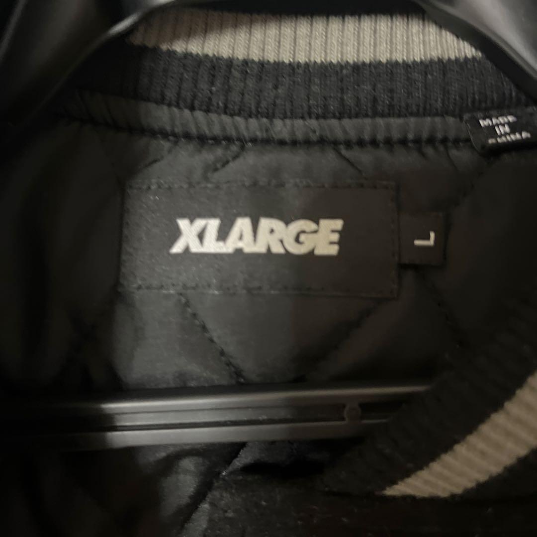 XLARGE VARSITY JACKET スタジャン　ブラック