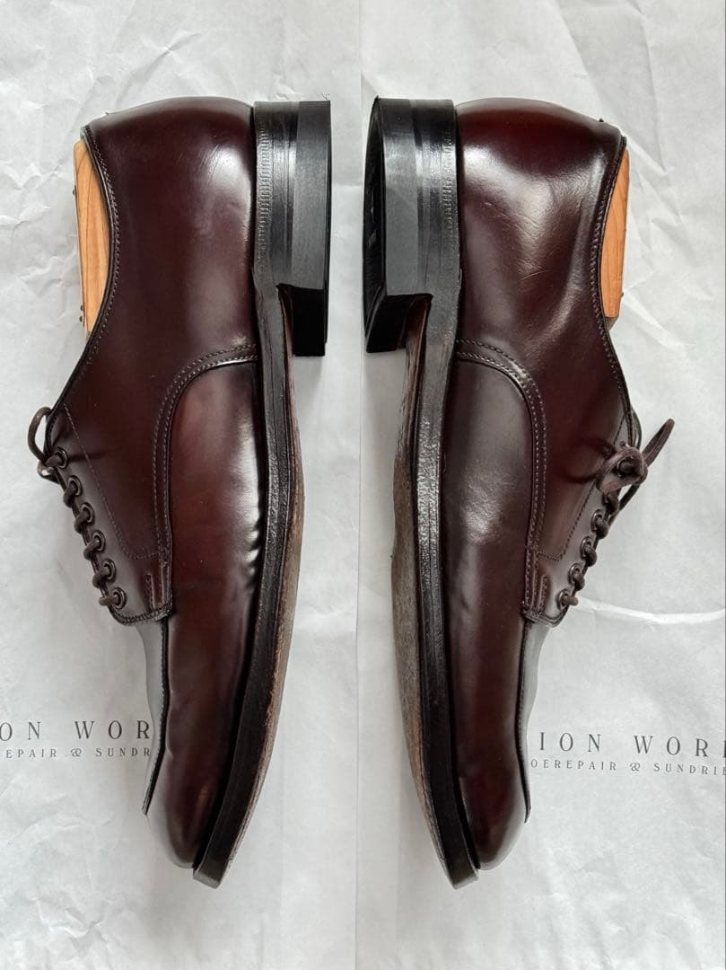 J*5様 ふふふふふ優遇なし オールデン シェルコードバン Vチップ 5492