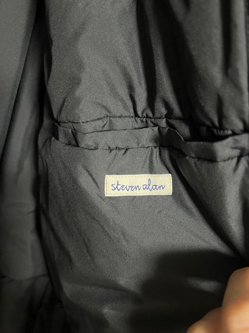 ＜Steven Alan＞ バフ ジープ コート　L ブラック　最終値下げ！