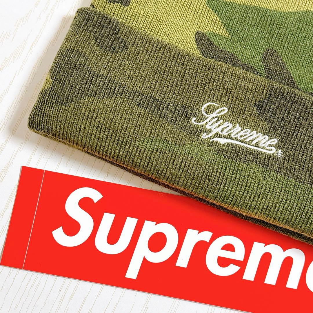 Supreme シュプリーム ニット帽　ビーニー　カモフラージュ　迷彩