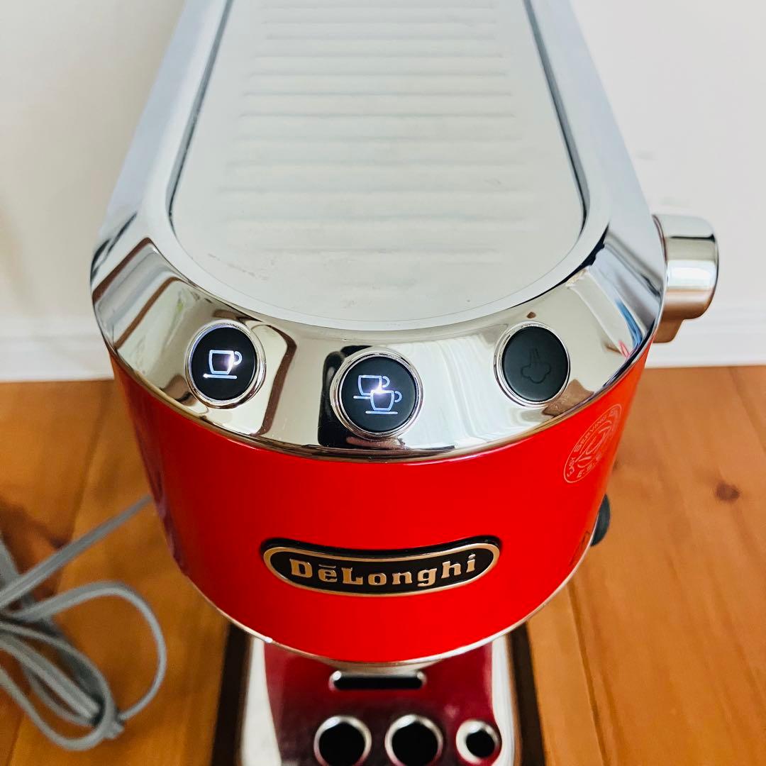 デロンギ ec680r 本体のみ レッド エスプレッソマシン　デディカ