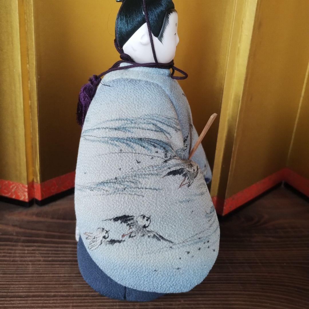 古布のおひなさま