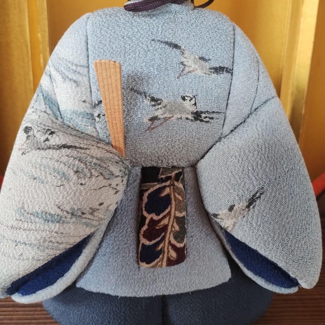 古布のおひなさま