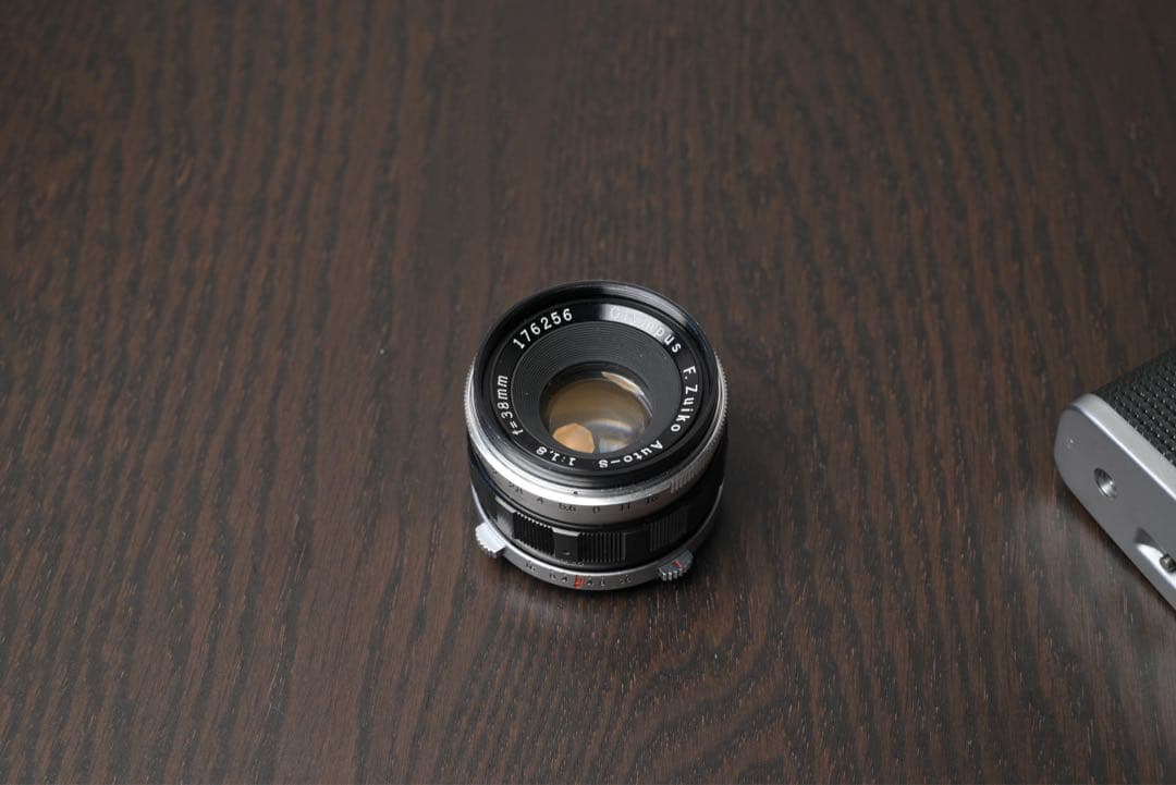 実写済 Olympus Pen F +38mm f1.8 レンズセット