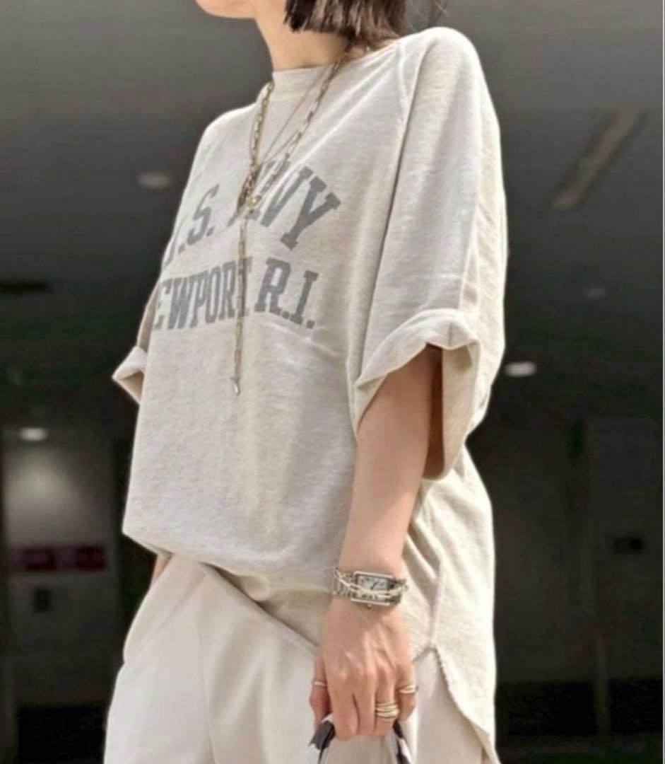 アパルトモン REMI RELIEF NEWPORT RAGLAN TEE