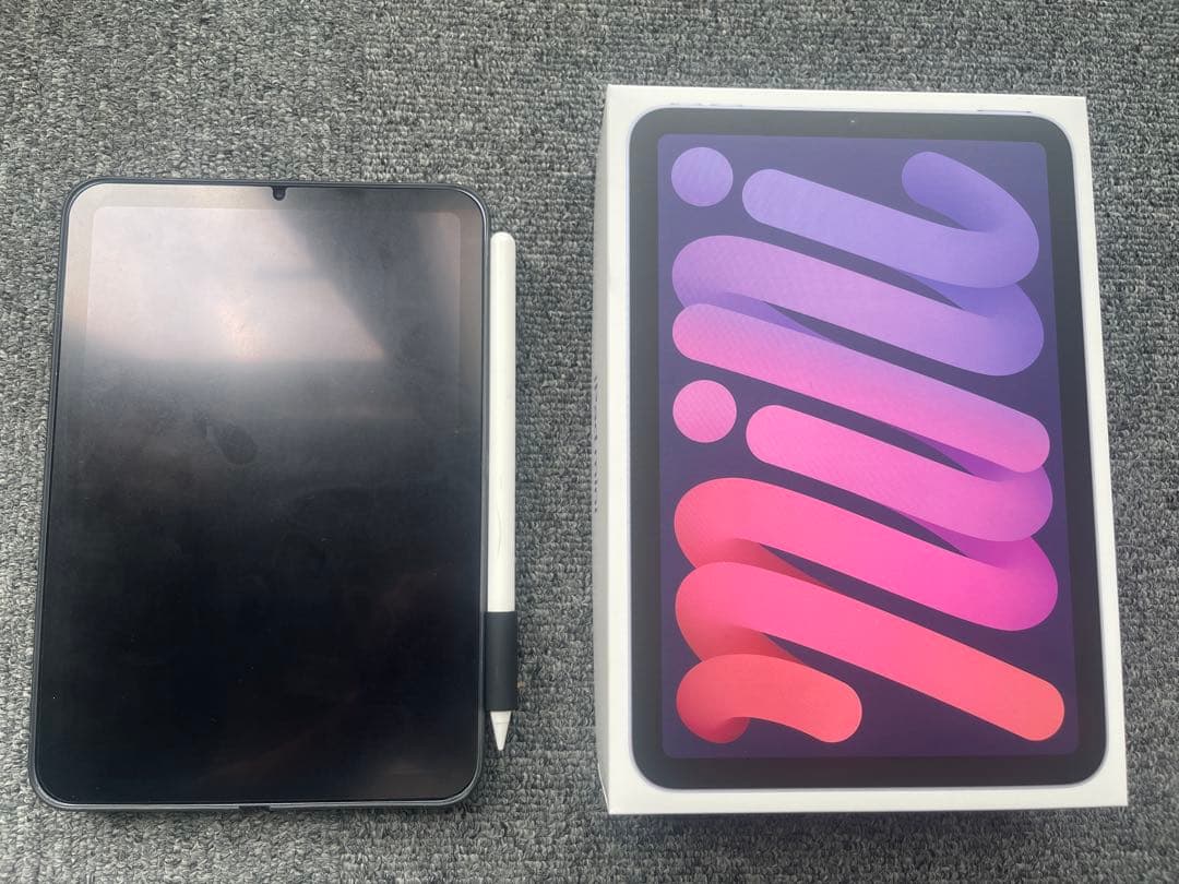 iPad mini (第6世代) とApple Pencil 付属品多数セット