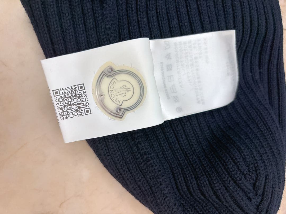 モンクレール　ニット　ビーニー　帽