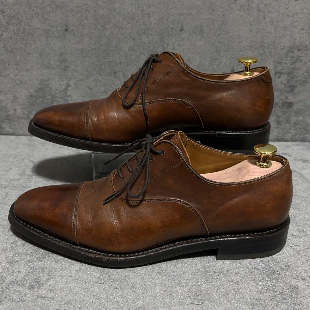 未使用級　リーガル　ビジネスシューズ　ゴアテックス　W71B ブラウン2245