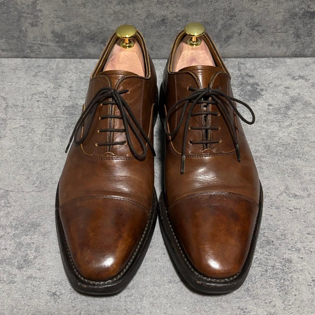 未使用級　リーガル　ビジネスシューズ　ゴアテックス　W71B ブラウン2245