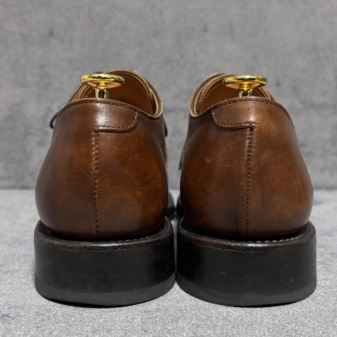 未使用級　リーガル　ビジネスシューズ　ゴアテックス　W71B ブラウン2245