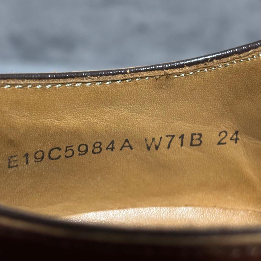 未使用級　リーガル　ビジネスシューズ　ゴアテックス　W71B ブラウン2245