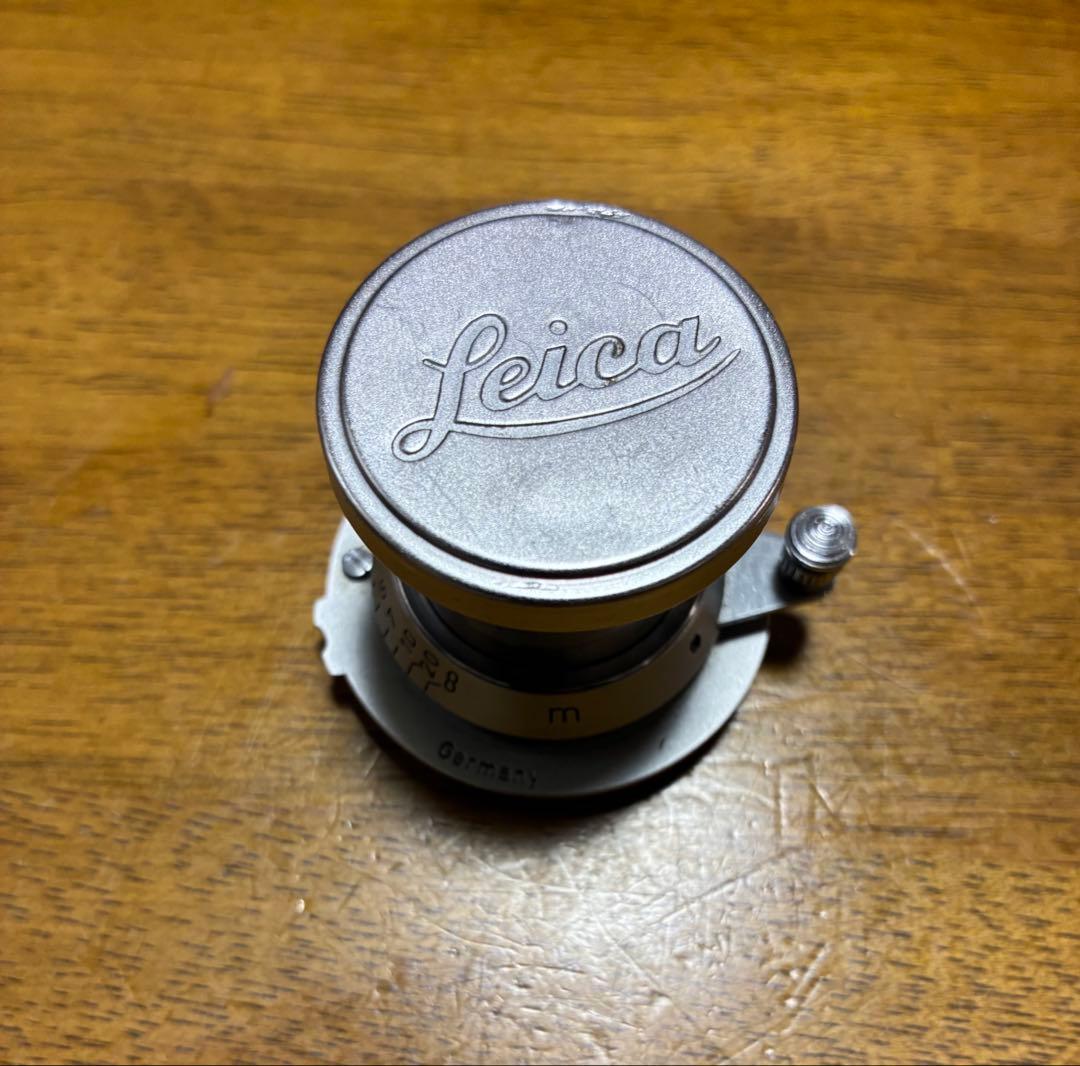 ライカ 赤Leica Elmar 5cm 50mm F3.5 Lマウント