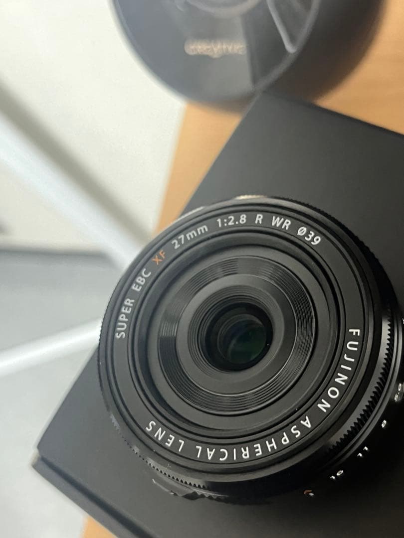 FUJIFILM XF27mm F2.8 R WR 単焦点レンズ