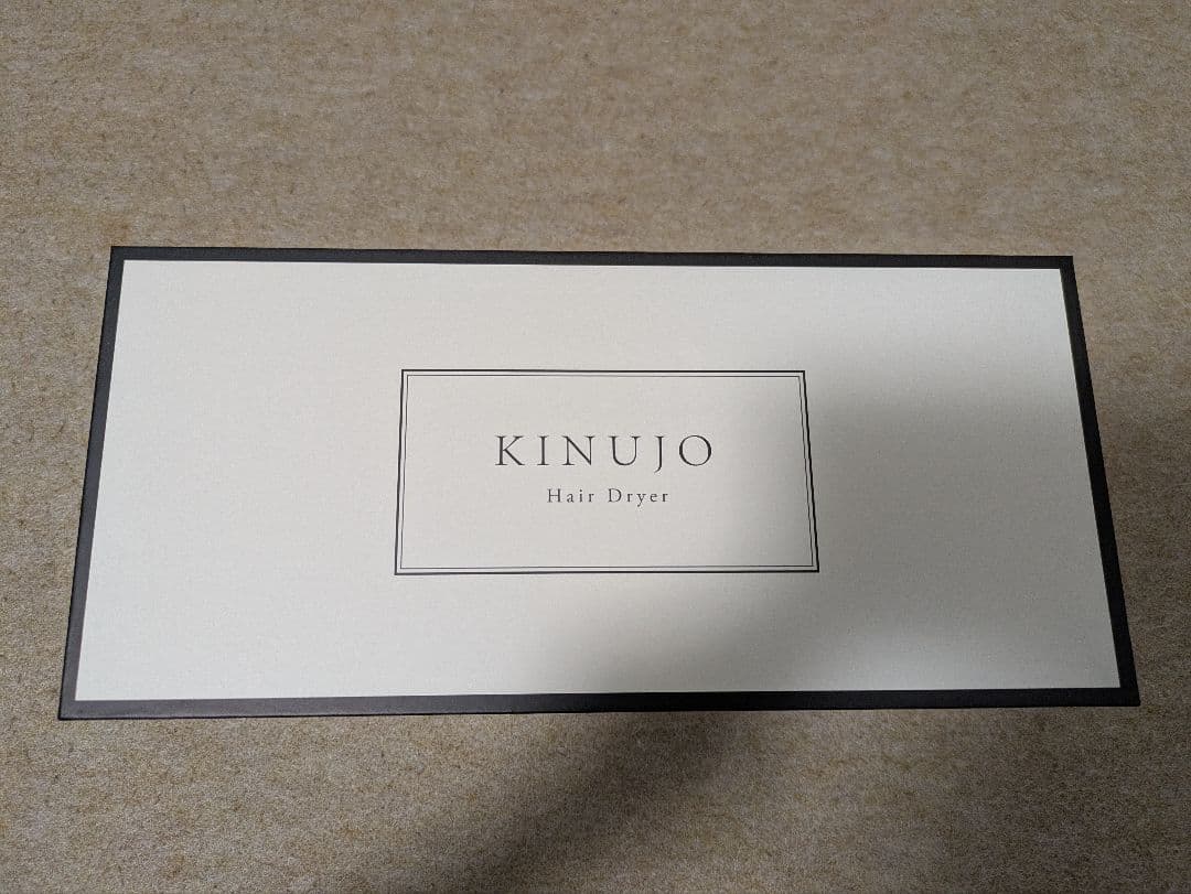 [新品]KINUJO ヘアドライヤー ホワイト